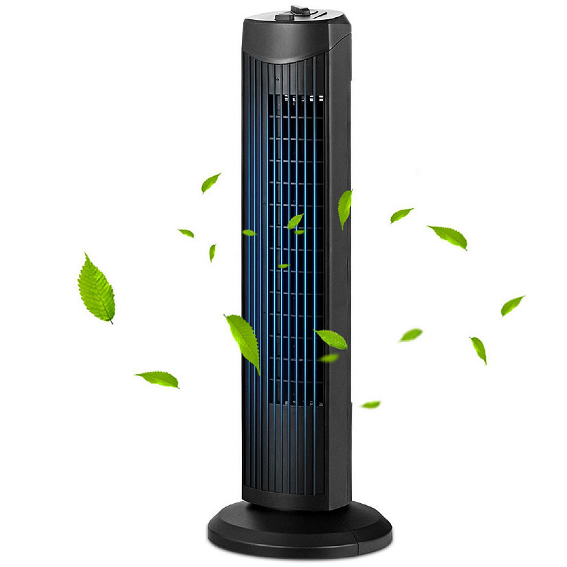 Fantask 35W 28''Oscillating Tower Fan 3 Wind Speed Quiet Bladeless Cooling Room Image