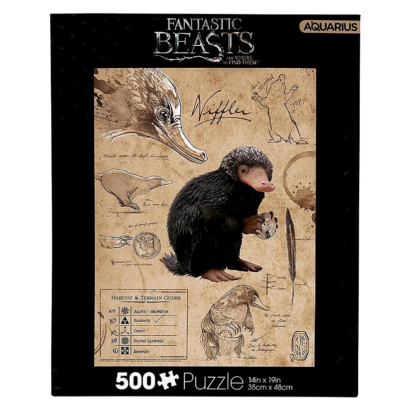 Fantastic Beasts Niffler 500 Pice Jigsaw Puzzle Image