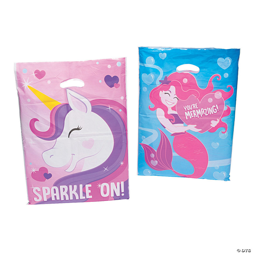 Fantasy Creature Valentine&#8217;s Day Goody Bags - 50 Pc. Image