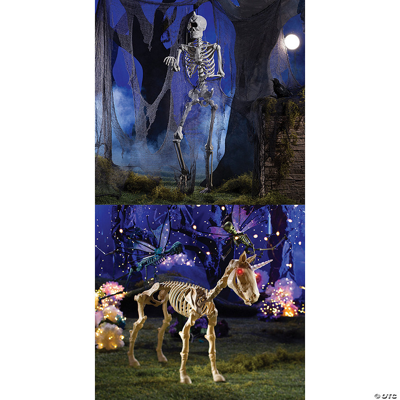 Fantasy Skeleton Decorating Kit - 2 Pc. Image