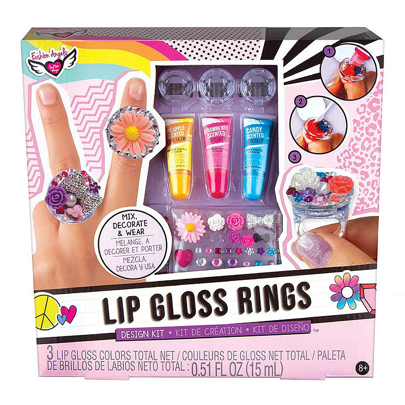 Fashion Angels Lip Gloss Rings Design Kit Image