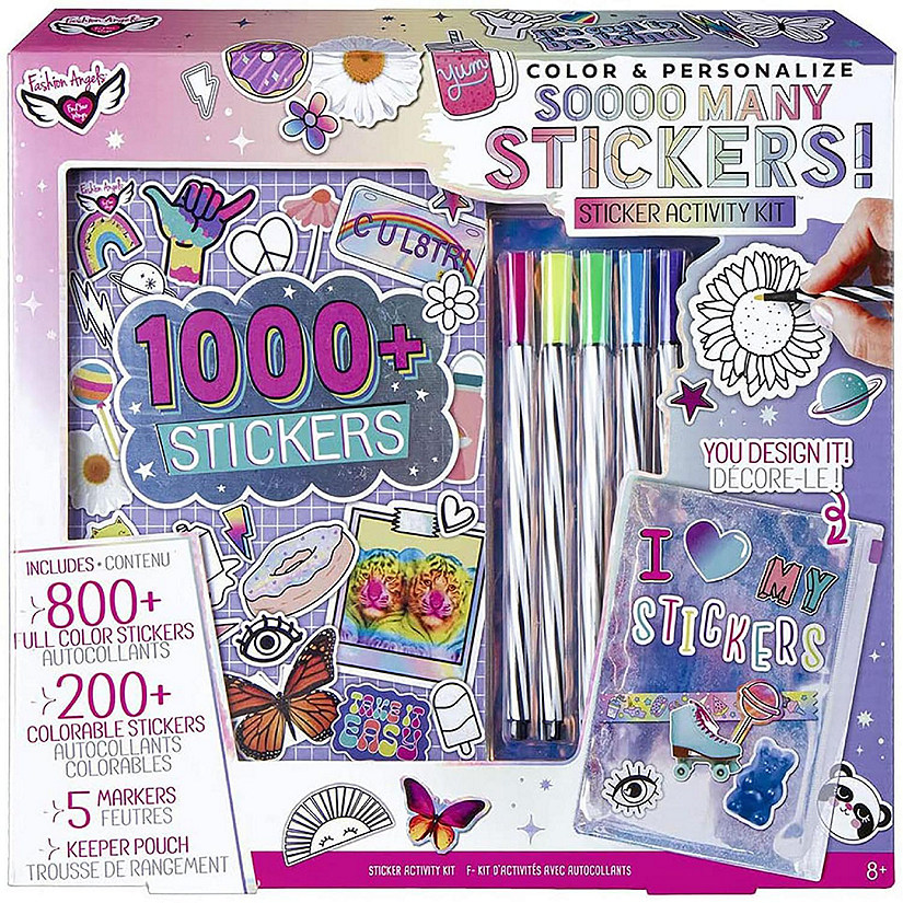 Fashion Angels Soooo Many Stickers! Design Set Oriental Trading