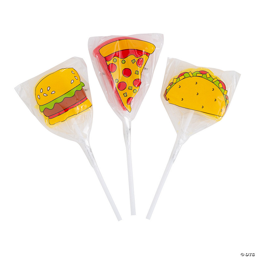 Fast Food Lollipops &#8211; 12 Pc.  Image