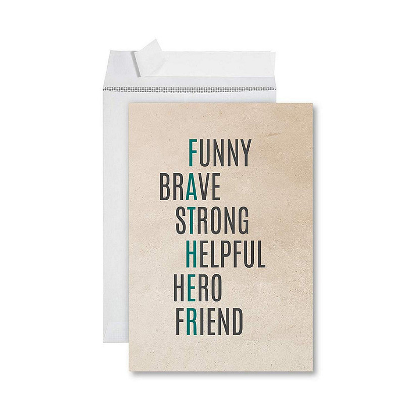 FATHER Jumbo Card 8.5x11IN Image