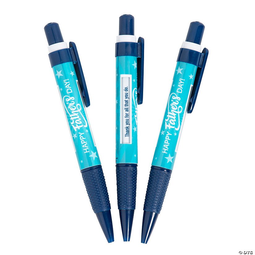 Father&#8217;s Day Message Pens - 12 Pc. Image