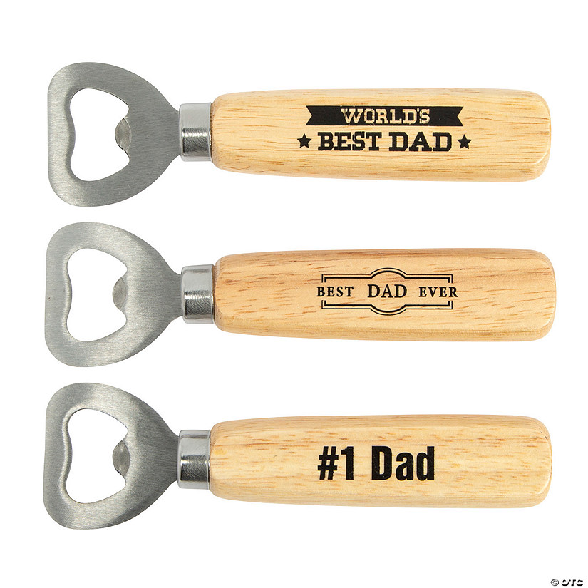 Father's Day Bottle Openers - 3 Pc. Image