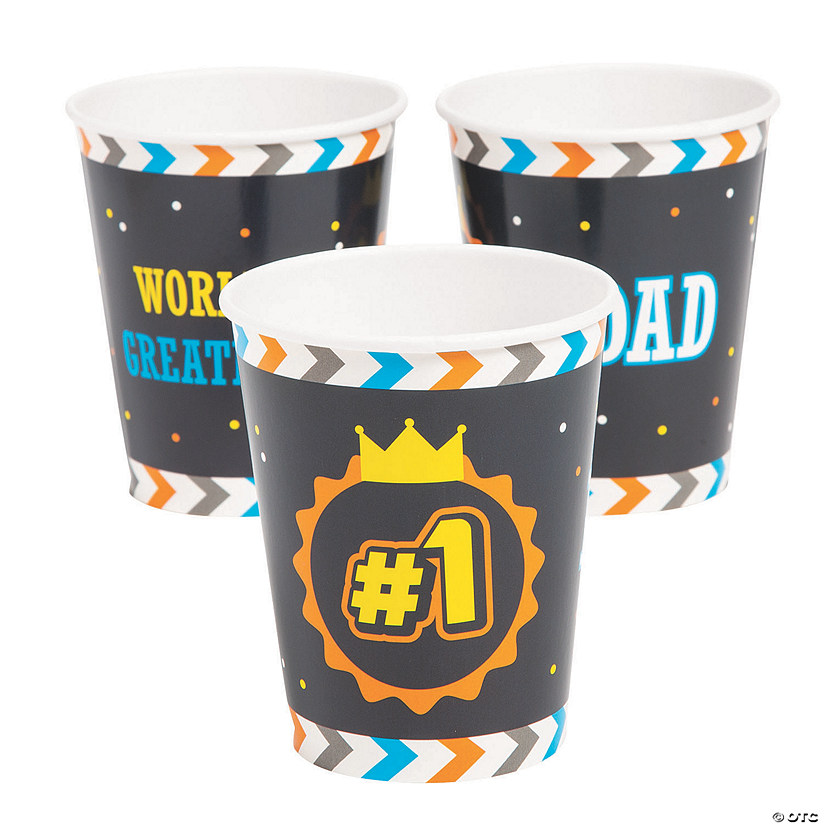 Father's Day Paper Cups | Oriental Trading