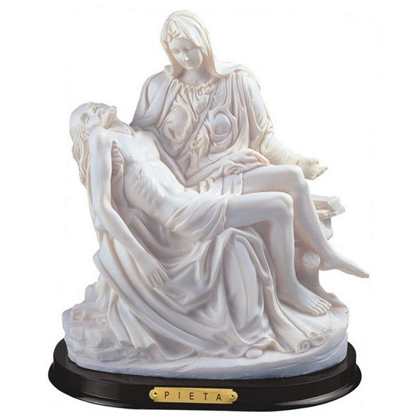 FC Design 10"H White La Pieta by Michelangelo Statue Holy Figurine Religious Decoration Image