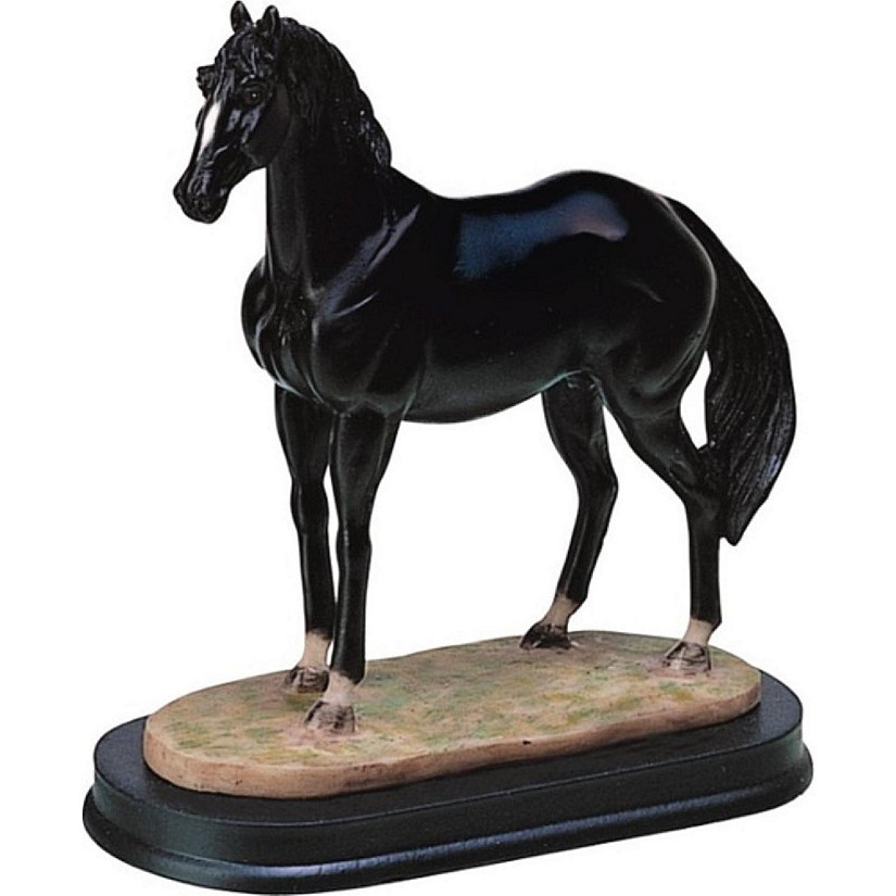FC Design 4"H Black Horse Home Decoration Figurine Image