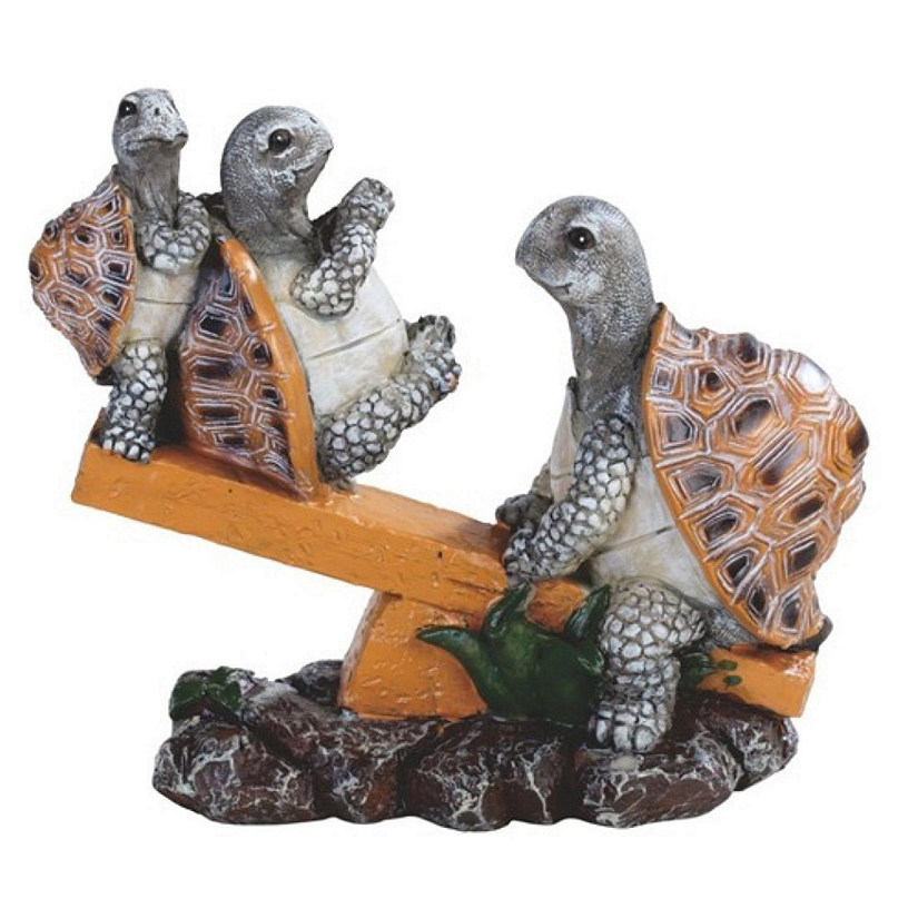 FC Design 6"H Turtle Family Playing on Seesaw Figurine Image