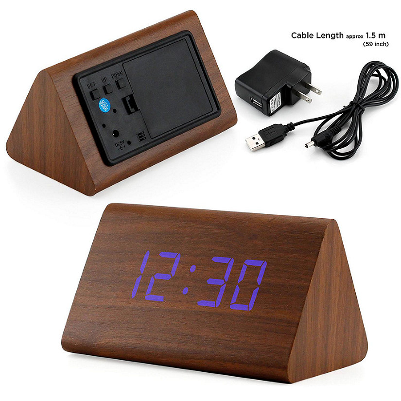 FC Design Brown Alarm Clocks
