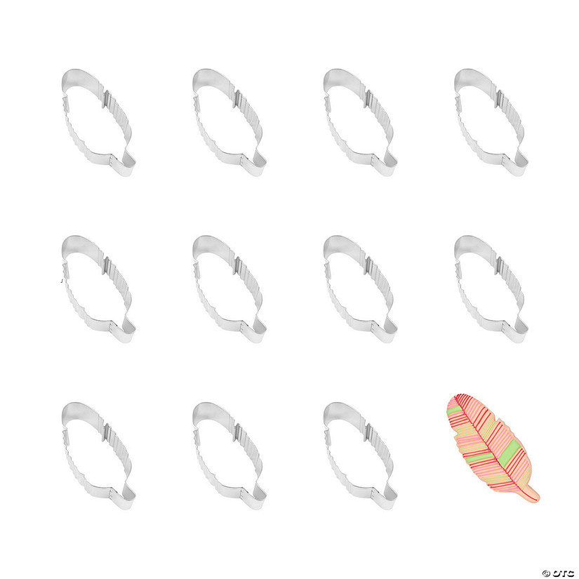 Feather 4" Cookie Cutters Image