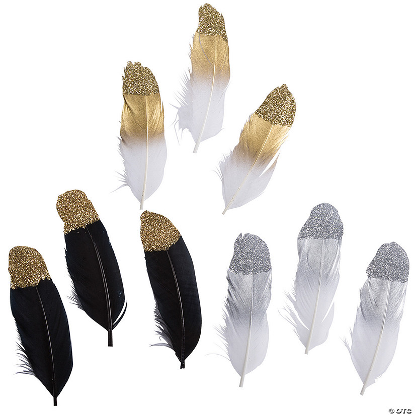 Feather Frenzy Craft Kit Supplies - 72 Pc. Image