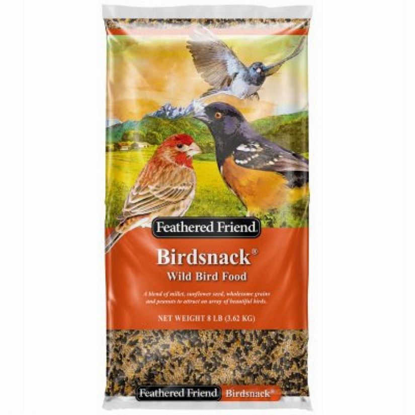 Feathered Friend Birdsnack Seed Wild Bird Food, 8lb Bag Image