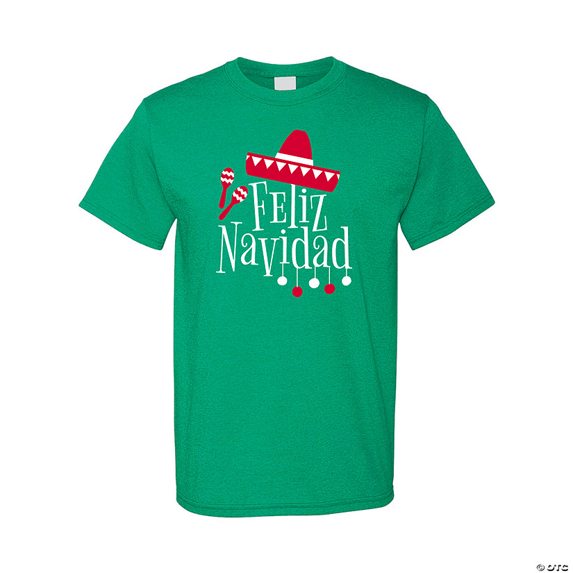Feliz Navidad Adult&#8217;s T-Shirt Image