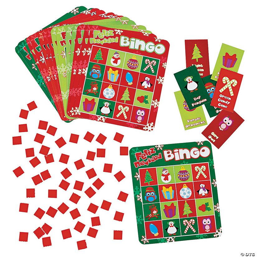 Feliz Navidad Christmas Bingo Game - Discontinued