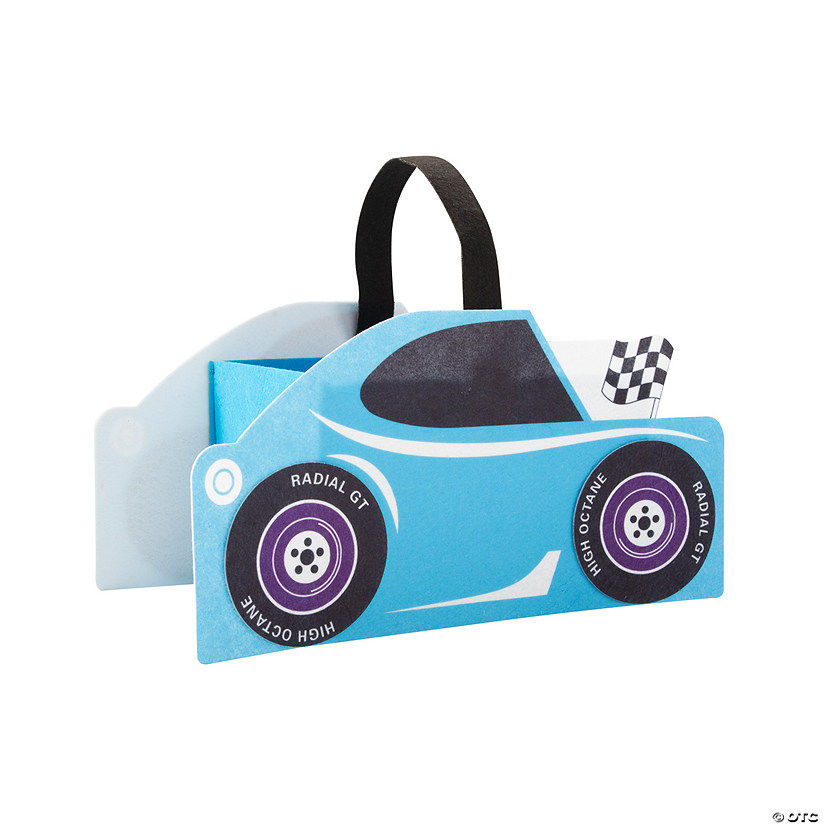Felt Race Car Easter Basket Image