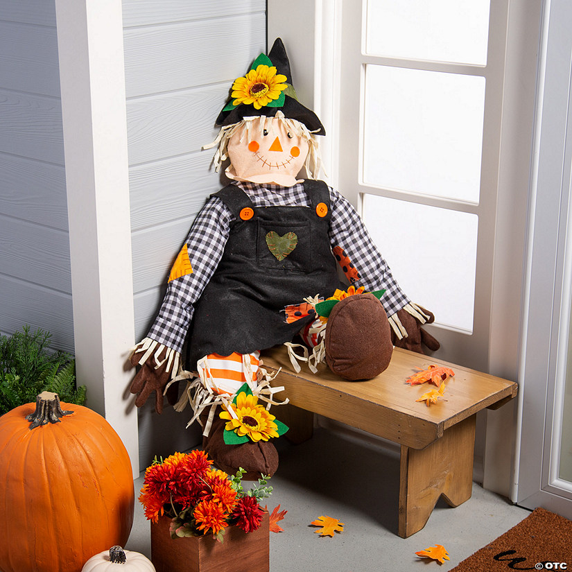 Female StuffaScarecrow Halloween Decoration Oriental Trading