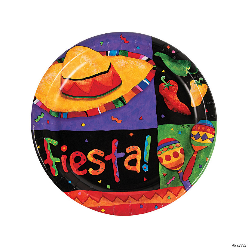 Festive Fiesta Dinner Plates Discontinued