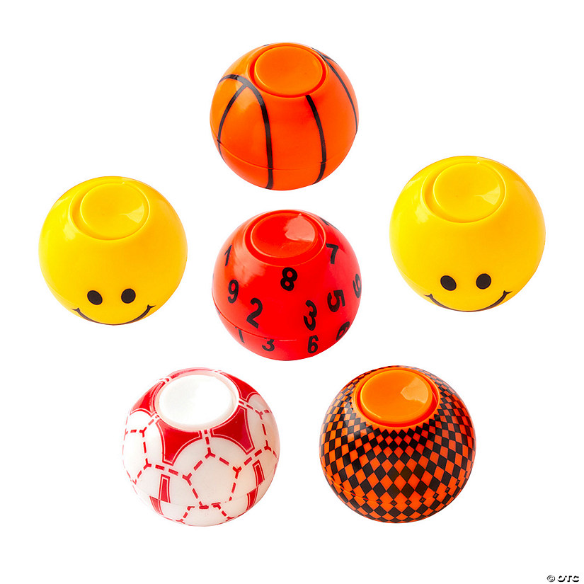 Fidget Spinner Balls - 6 Pc. Image