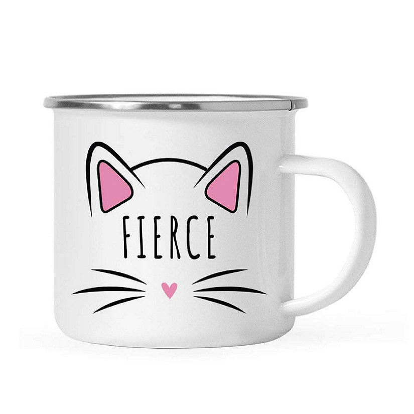 Fierce Cat Mom 11oz Campfire Mug Image