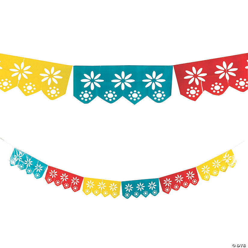 Fiesta Cutout Garland Banner Oriental Trading