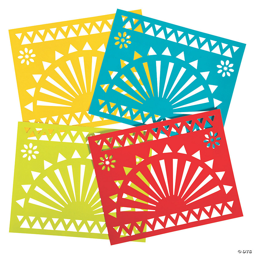 Fiesta Cutout Placemats - 25 Pc. Image