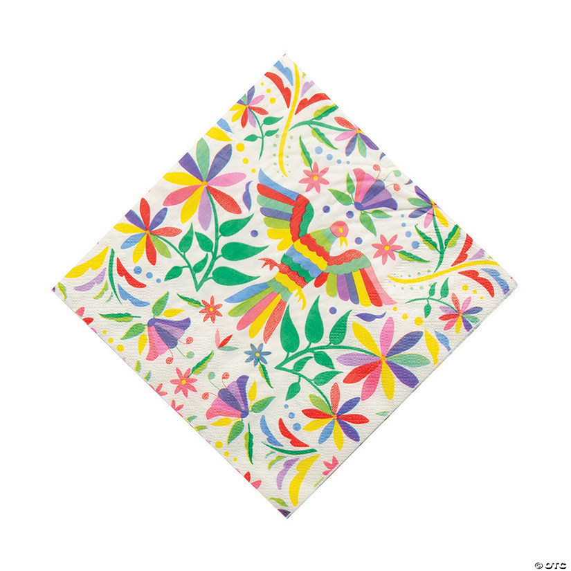 Fiesta Floral Bright Luncheon Napkins Oriental Trading