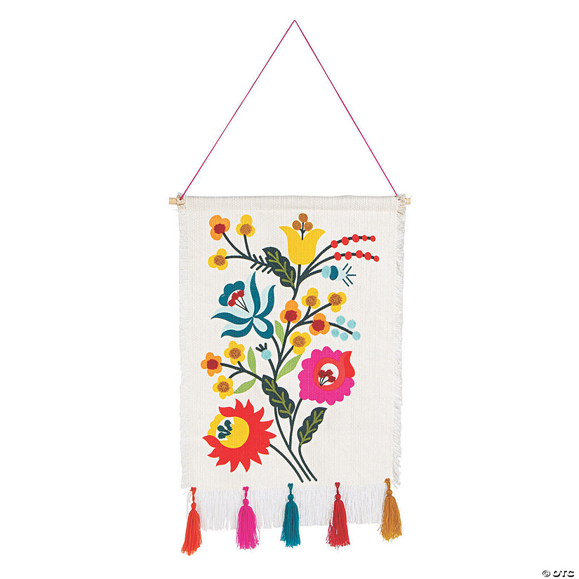 Fiesta Floral Wall Hanging Image