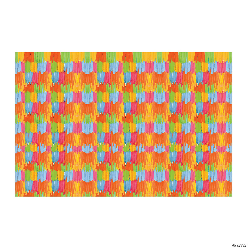 Fiesta Fringe Print Backdrop - 3 Pc. Image