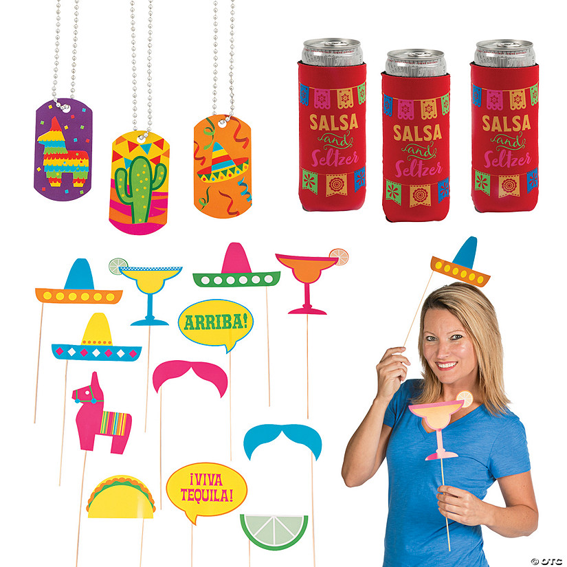 Fiesta Party Accessory Kit - 36 Pc. Image