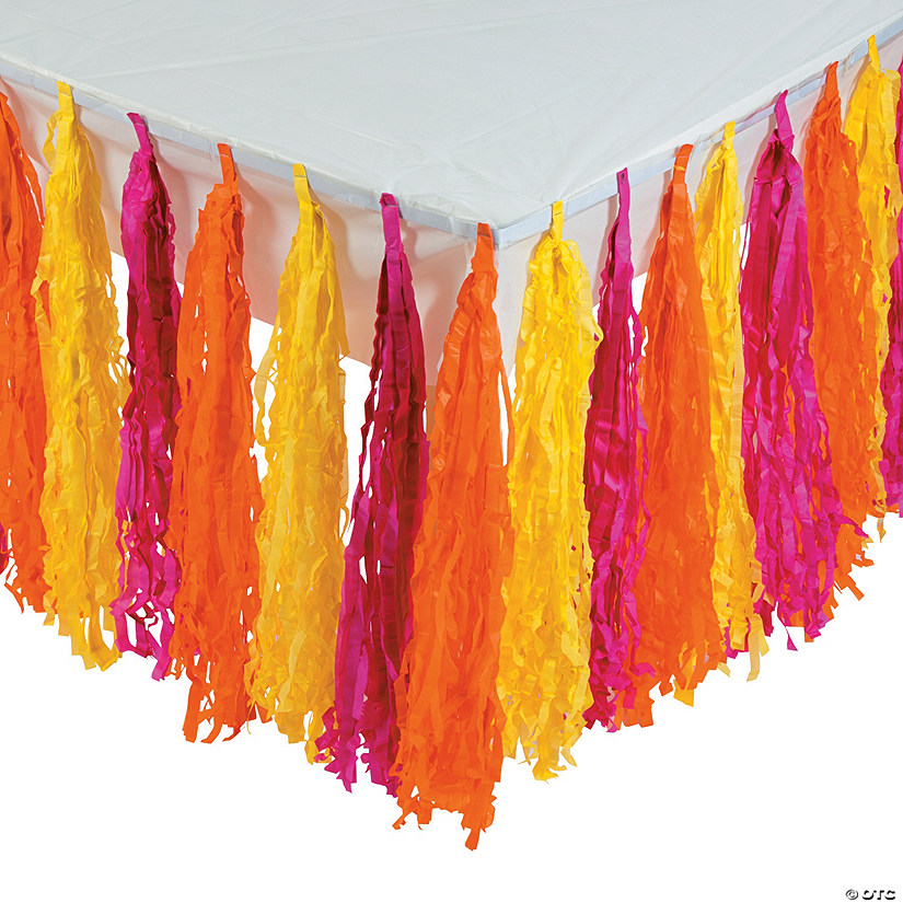 Fiesta Party Fringe Table Skirt Oriental Trading