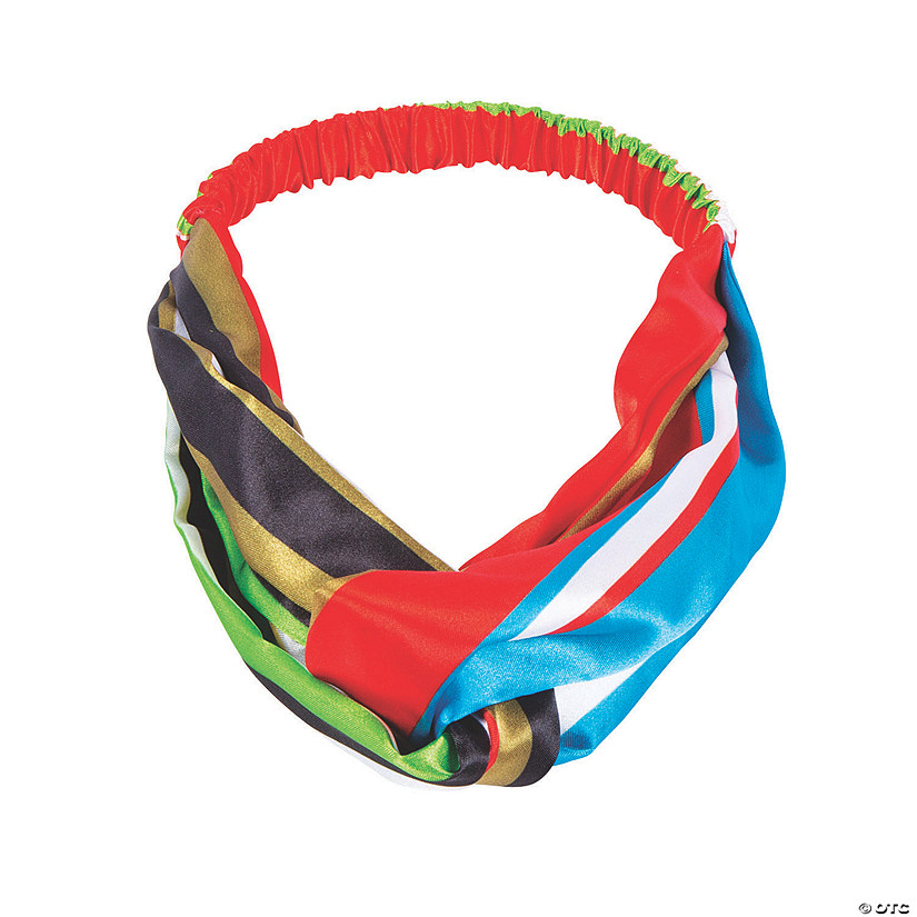 Fiesta Sarape Headbands - 6 Pc. Image