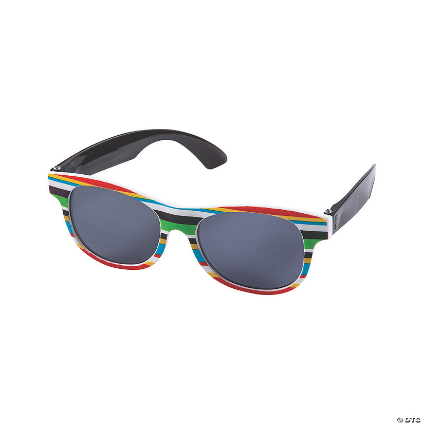Fiesta Sarape Sunglasses - 6 Pc. Image