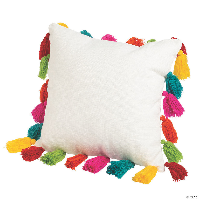 Fiesta Tassel Pillow Oriental Trading