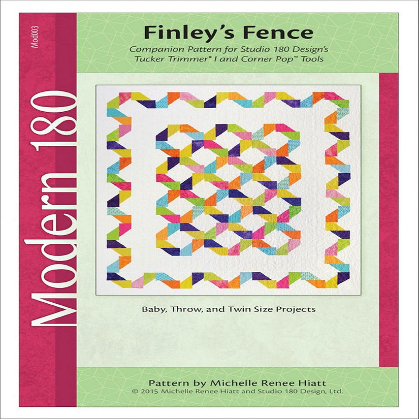 Finley's  Fence Quilt Pattern From Studio 180 Image