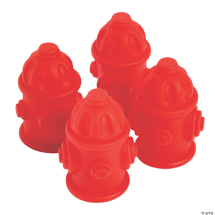 Fire Hydrant Water Squirt Toys - 12 Pc. Image