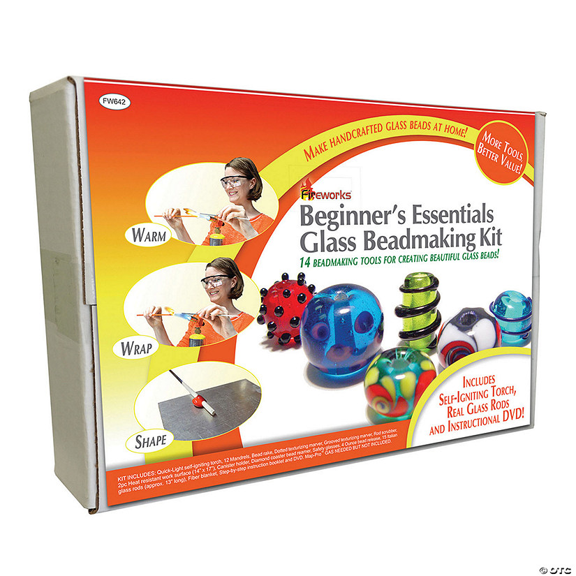 Fireworks Beginner's Essentials Glass Beadmaking Kit