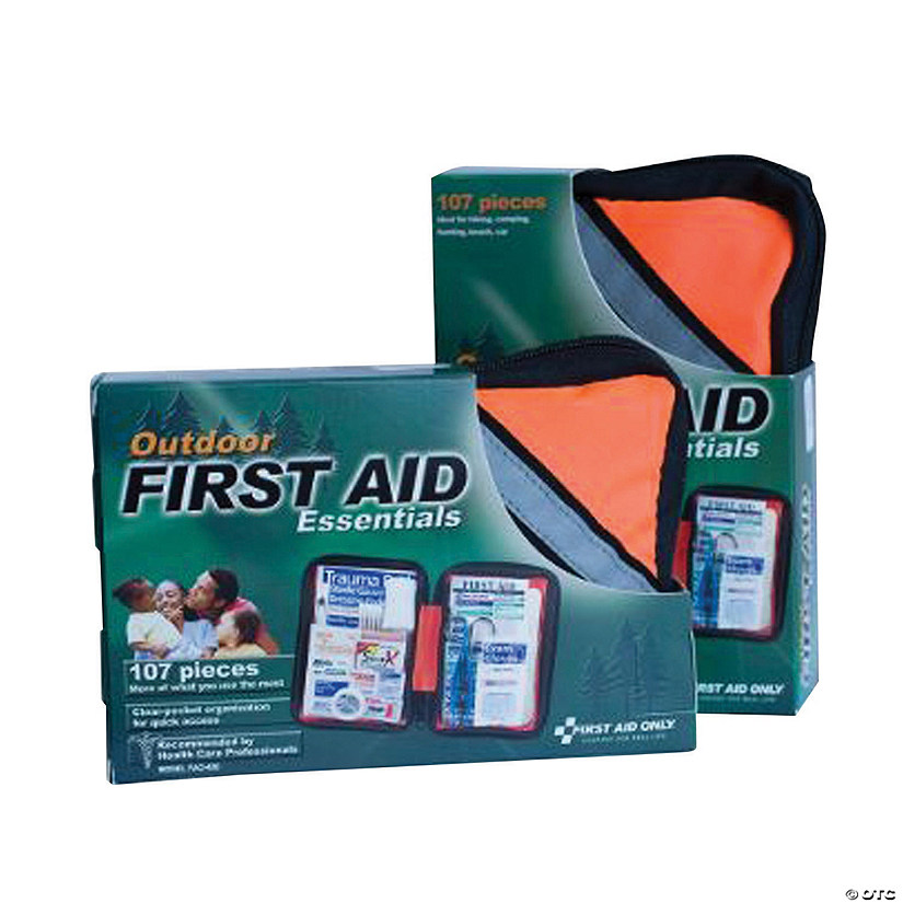 First Aid Only Outdoor First Aid Kit, 107 Piece Image
