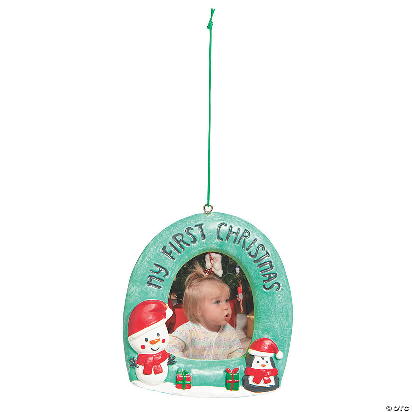 first christmas photo frame