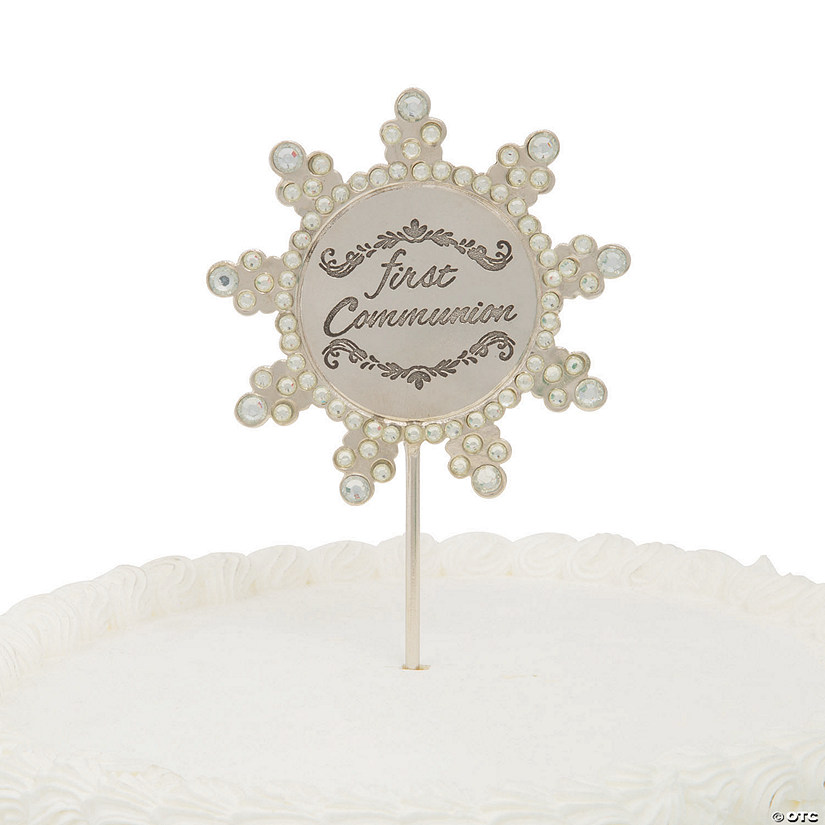 First Communion Cake Topper Image