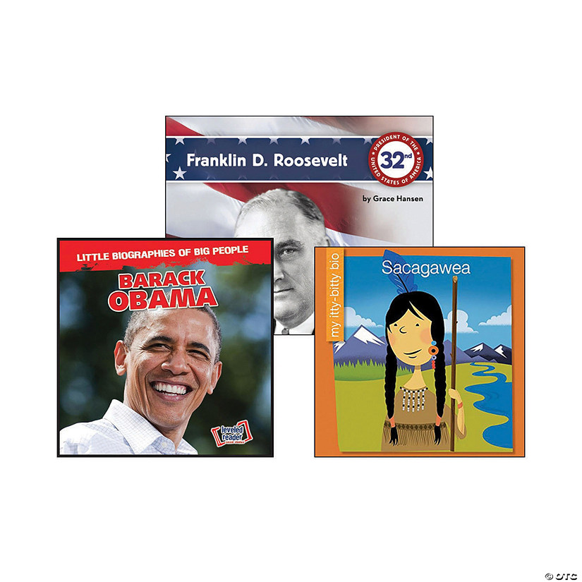 First Grade Genre Collection Biography Book Set Image