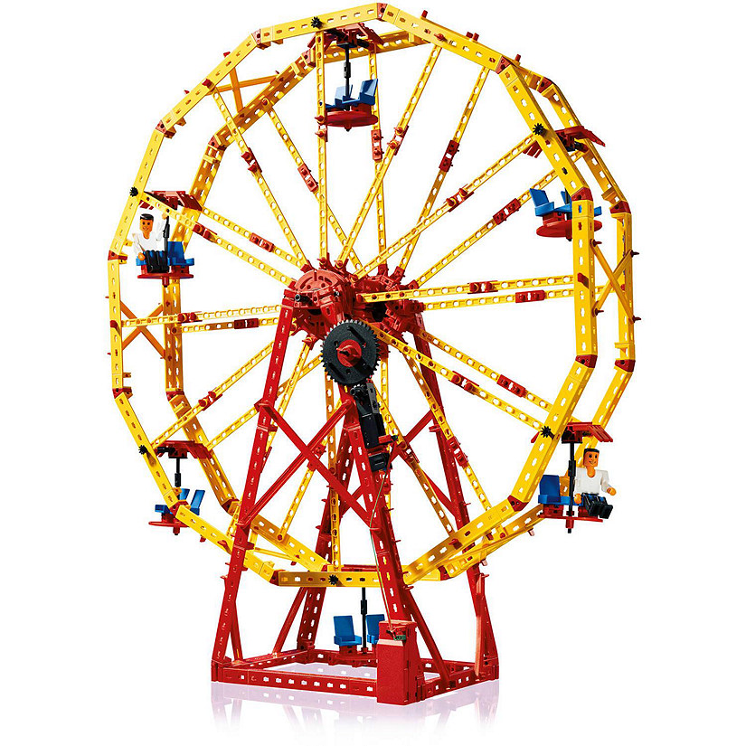 Fischertechnik Super Fun Park With 660 Pieces For 3 Fully Functioning Models With Full Color Instructions Image