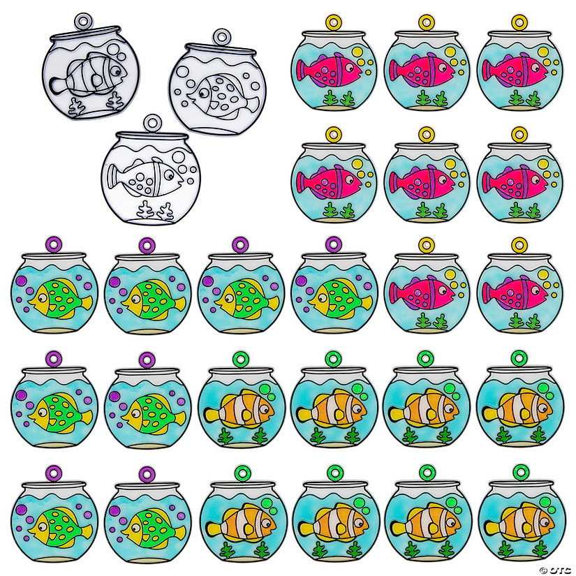 Fishbowl Suncatchers - 24 Pc. Image
