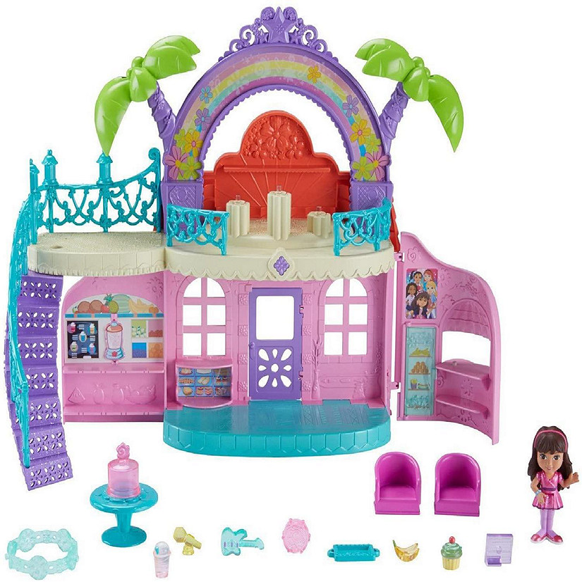 Fisher-Price Dora and Friends Cafe Nickelodeon Playset Interactive Image