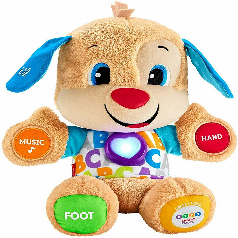 Fisher-Price Laugh & Learn Smart Stages Puppy, Brown With 75+ Songs Image