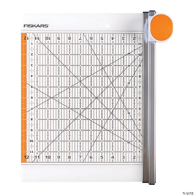 Fiskars Rotary Ruler Combo For Fabric Cutting 12"X12" Image