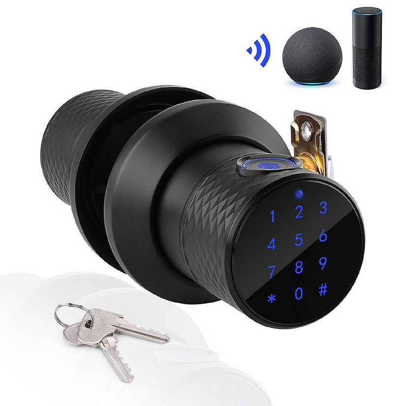 Fitnate Keyless Smart Fingerprint Bluetooth Digital Code Door Lock