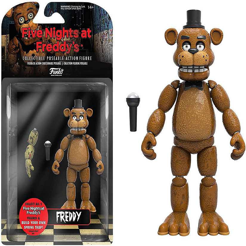 Interpunctie Plakken Bloeien Five Nights at Freddys 5 Inch Action Figure Freddy | Oriental Trading
