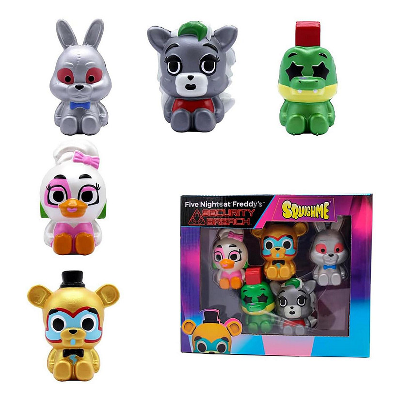 Five Nights At Freddys 5 Piece SquishMe Collectors Box Image